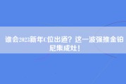 谁会2023新年C位出道？这一波强推金铂尼集成灶！