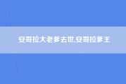 安哥拉大老爹去世,安哥拉爹王