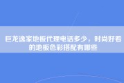 巨龙逸家地板代理电话多少，时尚好看的地板色彩搭配有哪些